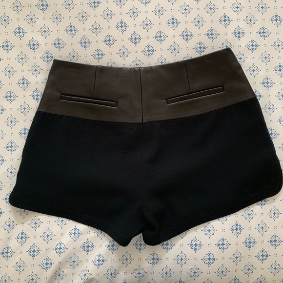 rag & bone Black Shorts Size 4 NWOT - Picture 2 of 6